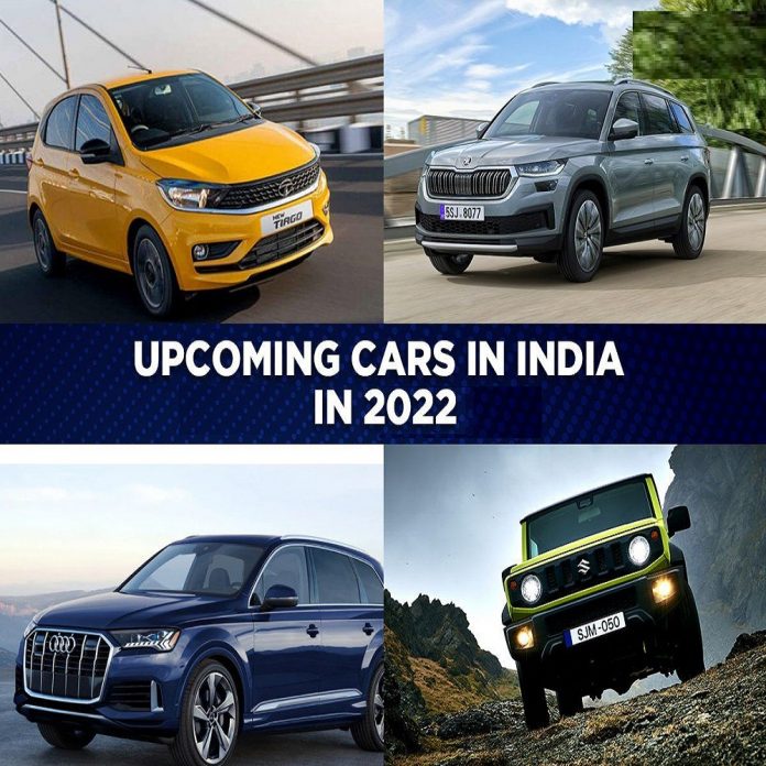 Upcoming Cars in India 2022