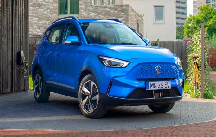 MG ZS EV Facelift Revealed Ahead of Launch