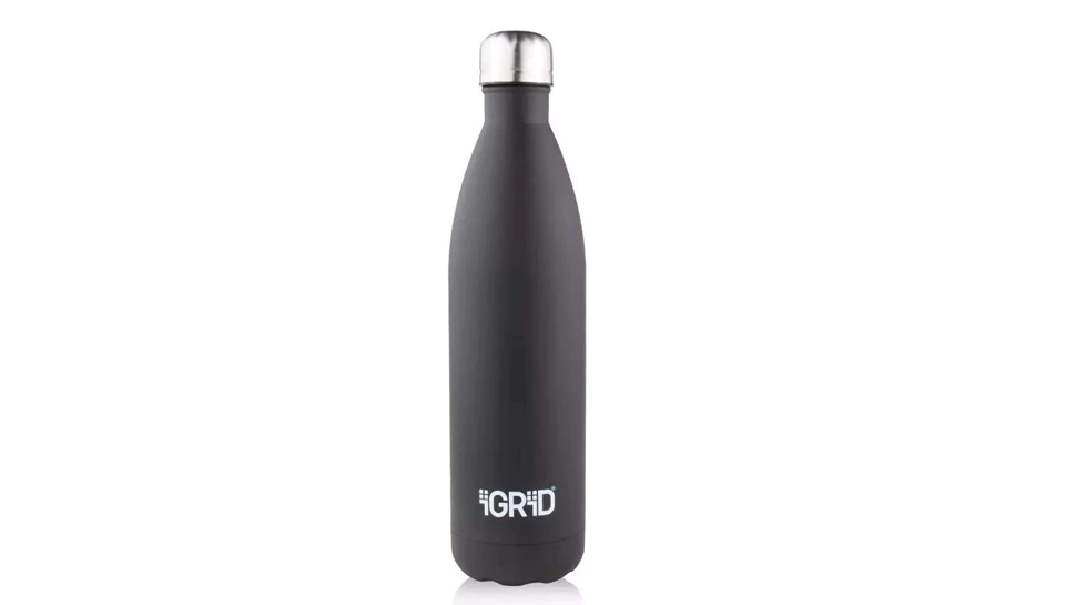 iGRiD Stainless Steel Double Wall Insulated Water Bottle