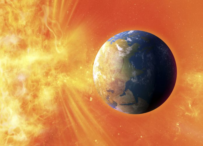 Sun Blast Earth