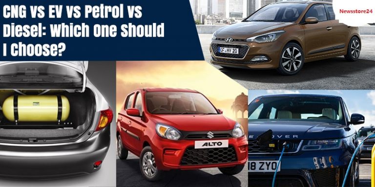 Car Comparison: Petrol, Diesel, CNG or EV Know which vehicle will be best for you to buy