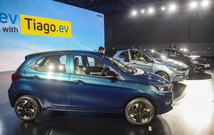 Tata Tiago EV and Toyota Flex Fuel car launch