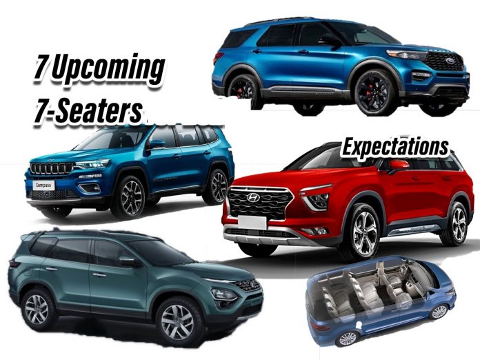 Upcoming 7-Seater Cars