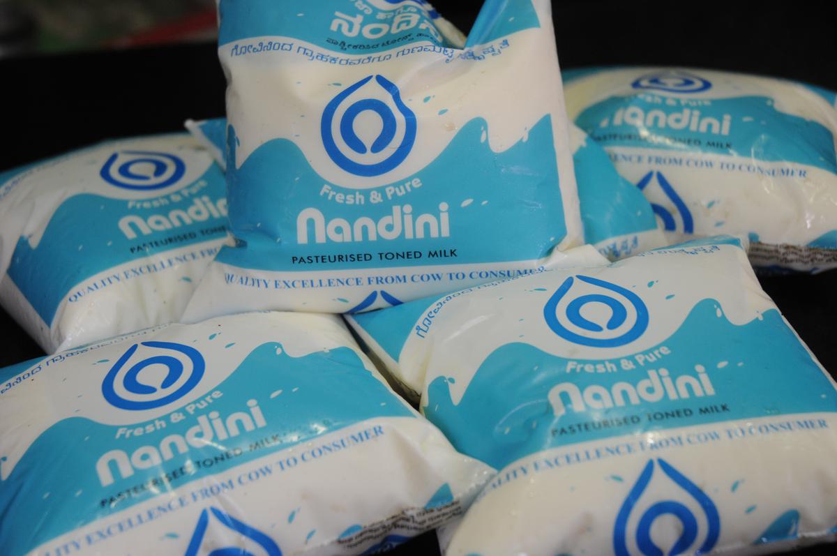 Nandini Milk Packet