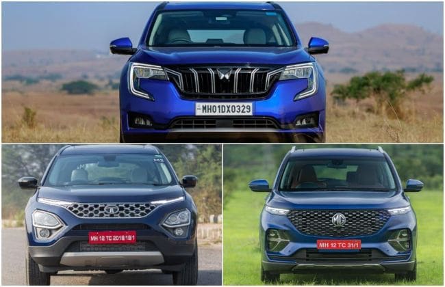 Car with the finest ADAS system between Tata Harrier, MG Hector & XUV 700