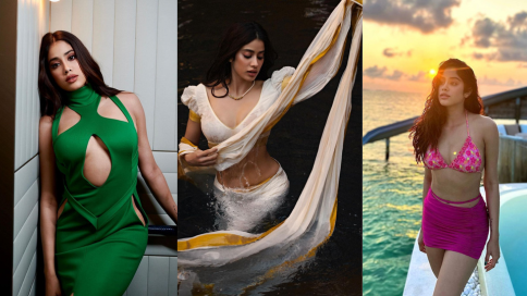 Janhvi Kapoor donned only a shirt! made her fans sweat once again with pics