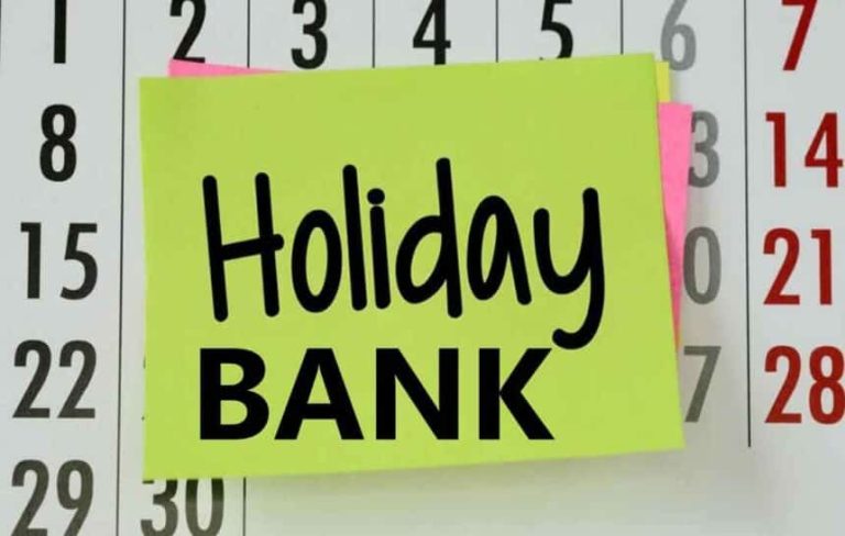 In August, banks will be closed for 14 days! see the full list