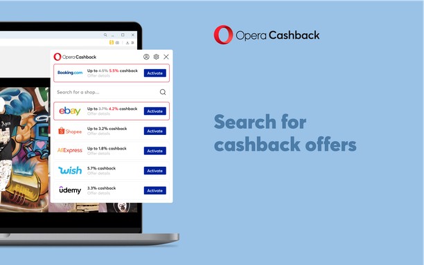 Opera Cashback