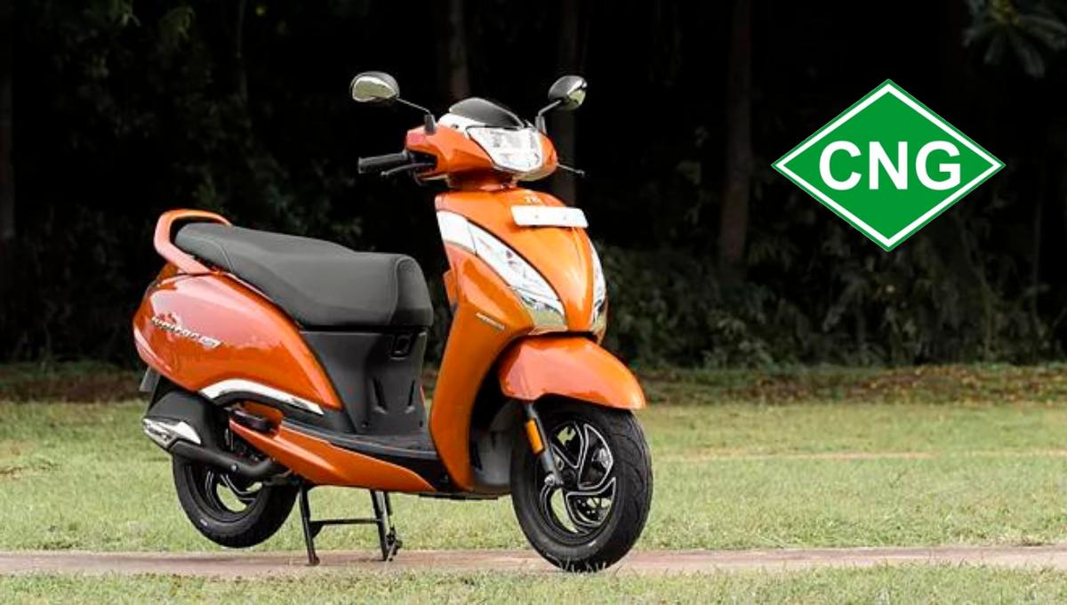 CNG scooter