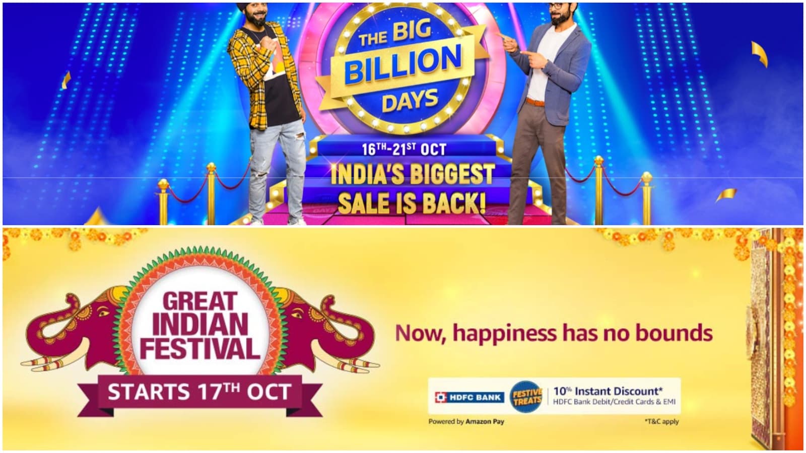 Flipkart BBD Sale vs Amazon Great Indian Sale 2024