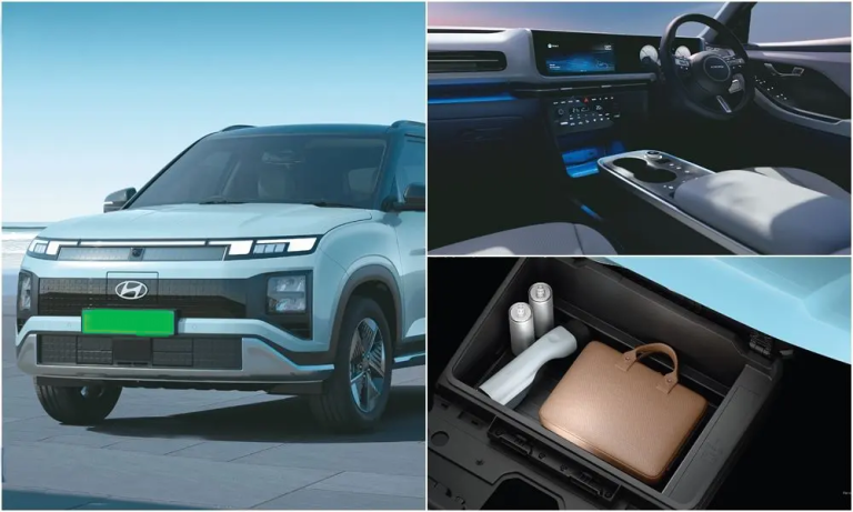 See the first image of the Hyundai Creta Electric to learn all about its characteristics and appearance.