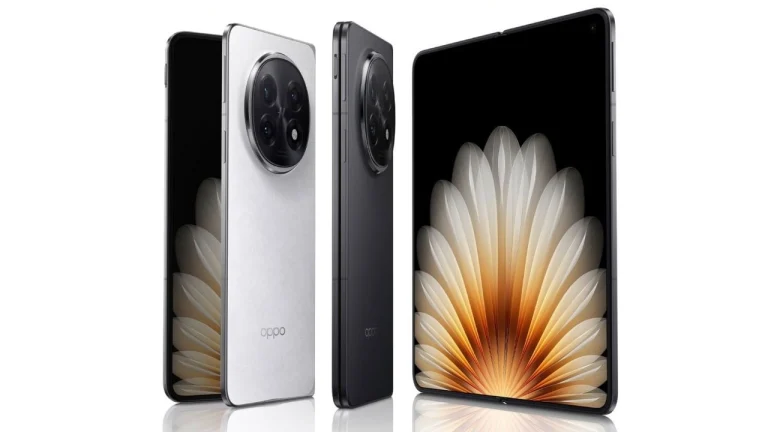 Oppo Find N5 Debuts as World’s Thinnest Foldable Phone