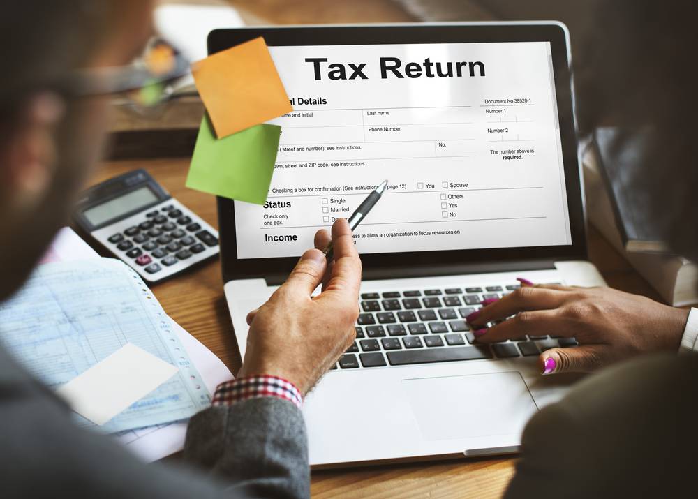 The number of income taxpayers has declined during the past five years
