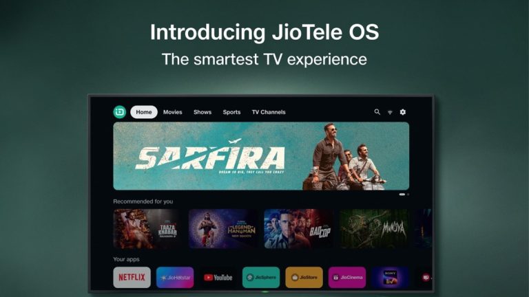 JioTeleOS: Jio’s OS powers smart TVs with amazing features