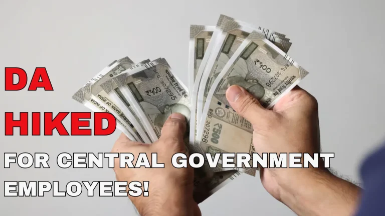 Central Govt DA Hike: 3% or 4%? Check Salary Increase