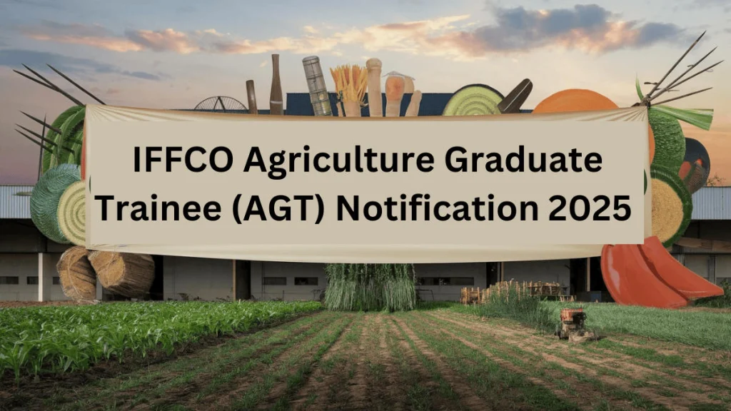 IFFCO Agriculture Graduate Trainee Jobs