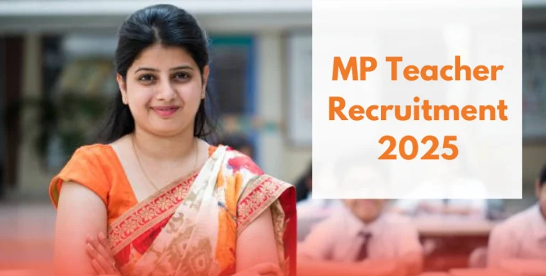 MP Teacher Recruitment reopens! Apply now for 10,758 vacancies.