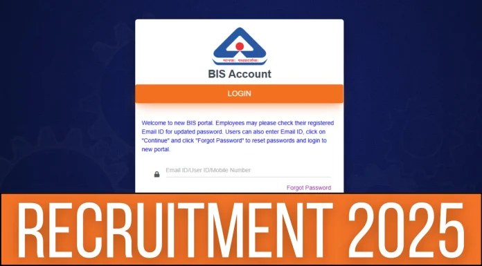 BIS Recruitment 2025