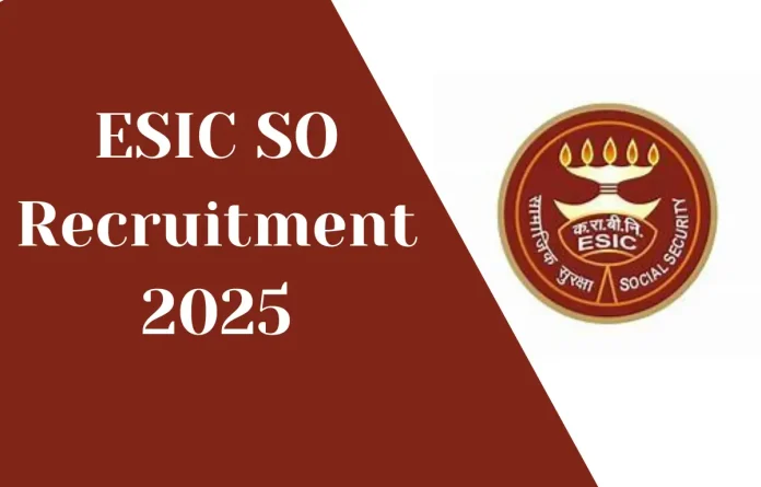 ESIC Specialist Jobs 2025: Apply Offline Now