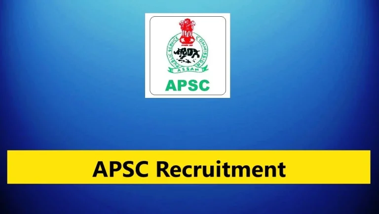 APSC JE Recruitment 2025