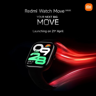 The Watch 5 with a 2.07-inch AMOLED rectangular display was just released by Redmi.