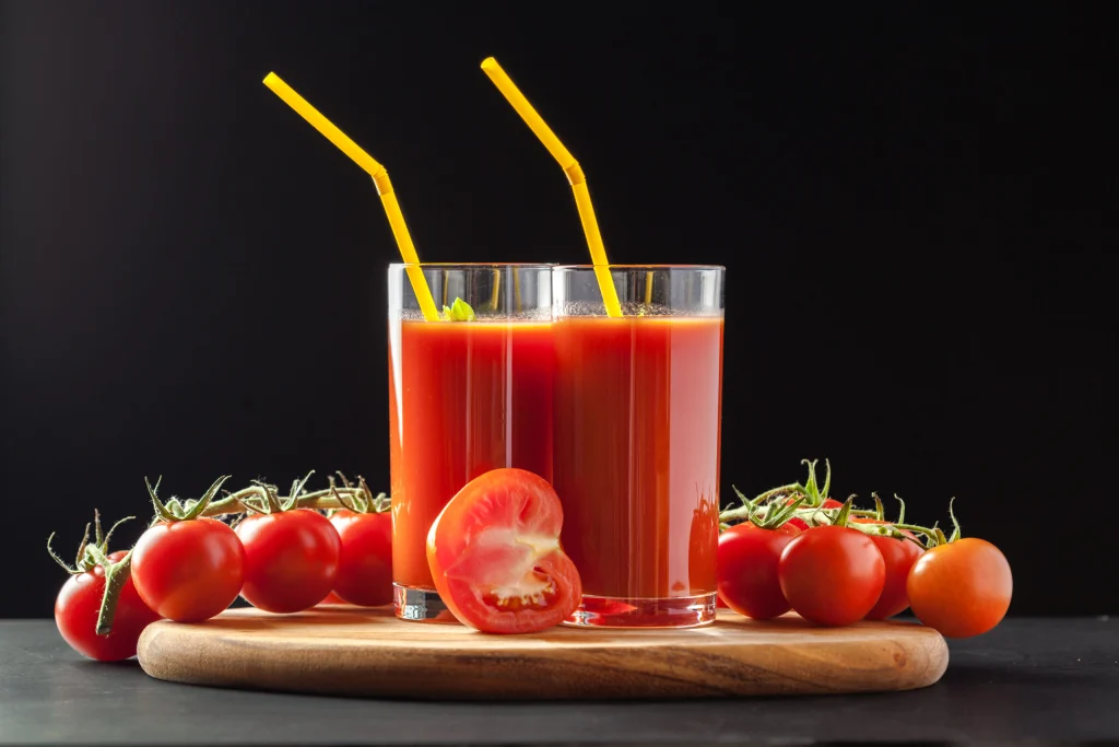 Drink tomato juice