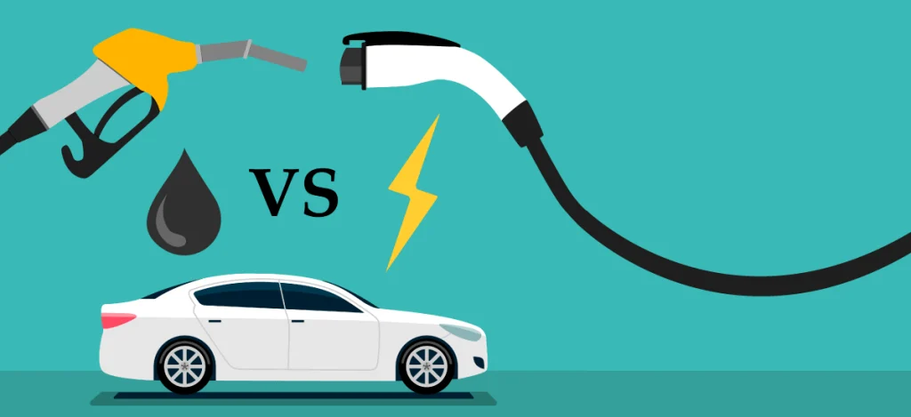 Compared to EVs, hybrid vehicles