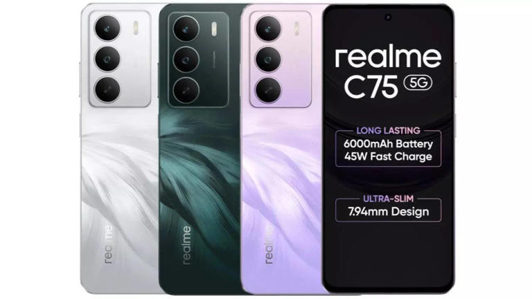 Realme C75 5G smartphone
