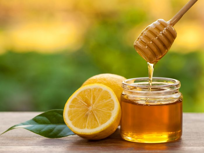 Honey and lemon