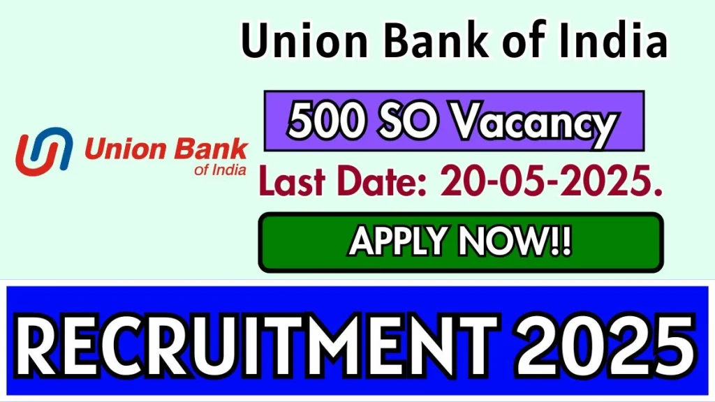 Jobs for Union Bank Specialist Officers