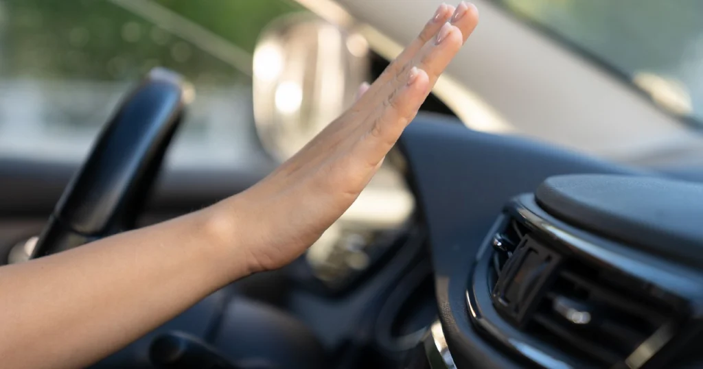 You must pay attention to the car's speed