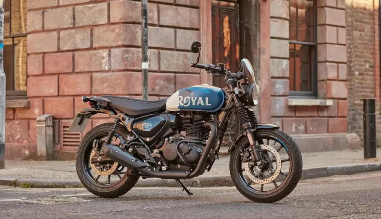 The Royal Enfield hybrid bike