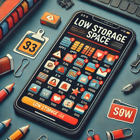 storage to increase speed and free up space.