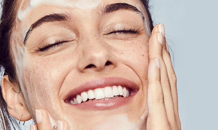 Not cleansing the skin properly
