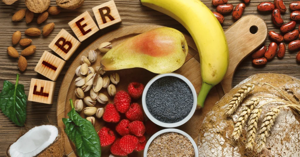 Foods high in fiber