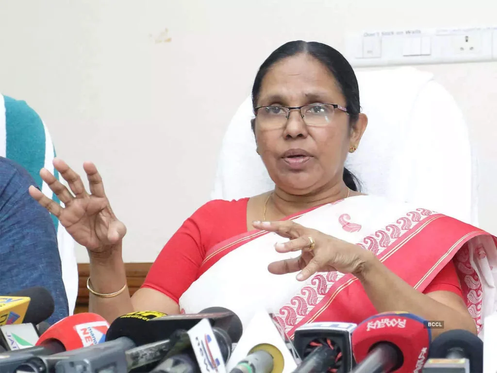 Kerala Health Minister Veena George