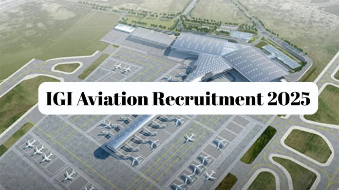 IGI Aviation is hiring 1,446 airport staff positions.