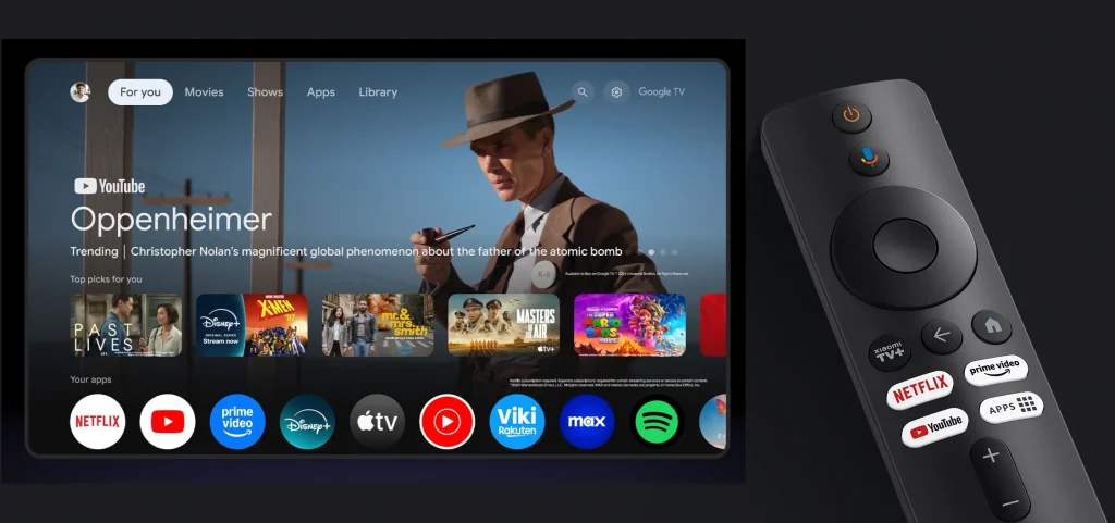 Xiaomi TV Stick 4K (2nd Generation) Specifications