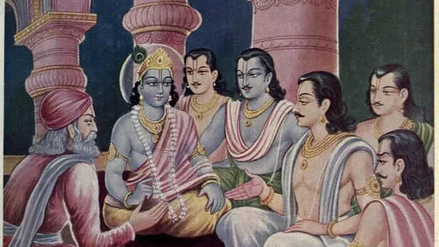 Shri Krishna told the Pandavas