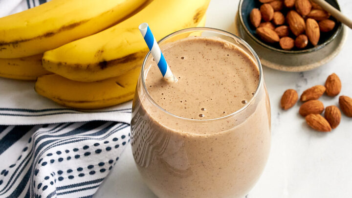 Banana-Almond Shake:
