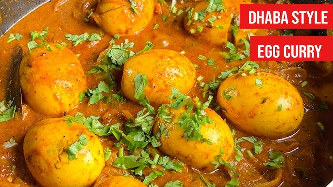 Dhaba style Egg Curry recipe