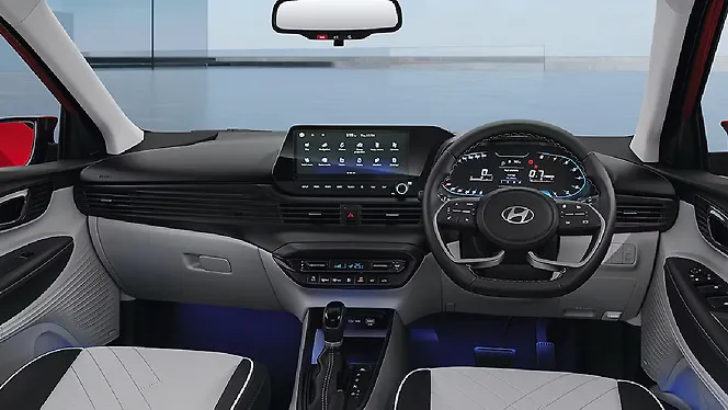 The Hyundai i20 Knight Edition's 1.2-liter gasoline