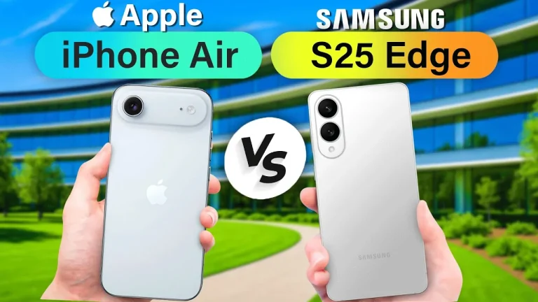 iPhone Air vs. Samsung Galaxy S25 FE