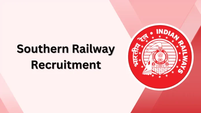 Southern Railway Recruitment 2025: Apply By September 25