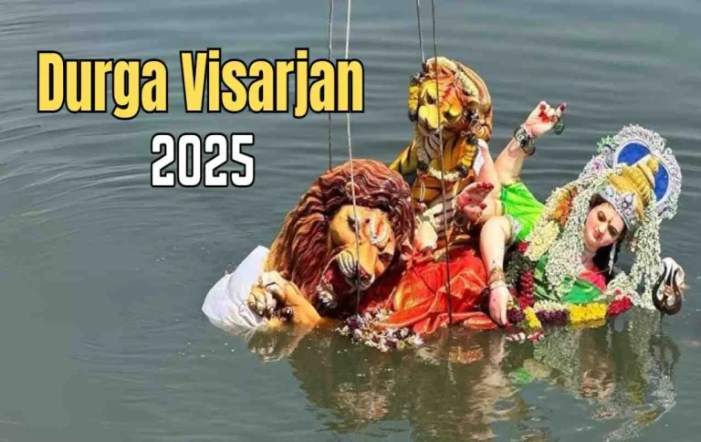 Durga Visarjan 2025: Morning Auspicious Time